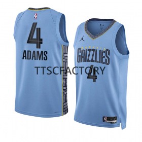 Dres Memphis Grizzlies Steven Adams 4 Jordan 2022-23 Statement Edition Plava Swingman - Muške
